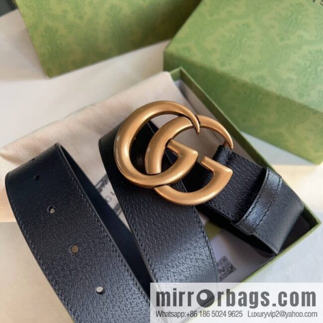 Gucci Gucci, men\'s 3.8cm belt made of imported cowhide Seiko