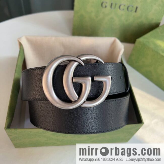 Gucci Gucci, men\'s 3.8cm belt made of imported cowhide Seiko