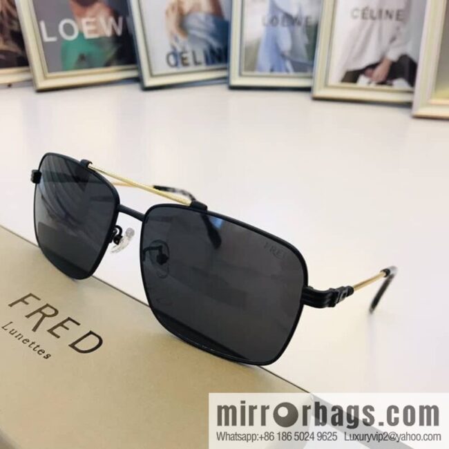 FRED flanged square unisex sunglasses