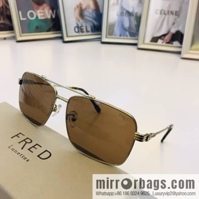 FRED flanged square unisex sunglasses