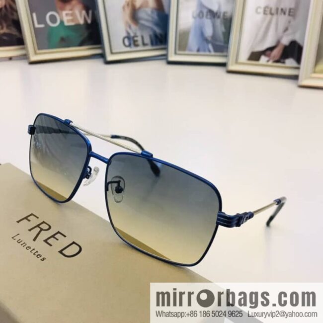 FRED flanged square unisex sunglasses