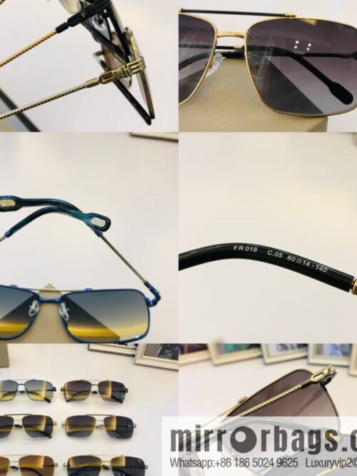 FRED flanged square unisex sunglasses