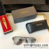 Valentino Metal Rivet Trim Ladies Sunglasses