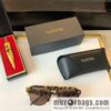 Valentino Metal Rivet Trim Ladies Sunglasses