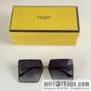 Fendi large square women\'s sunglasses