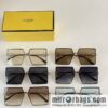 Fendi large square women\'s sunglasses