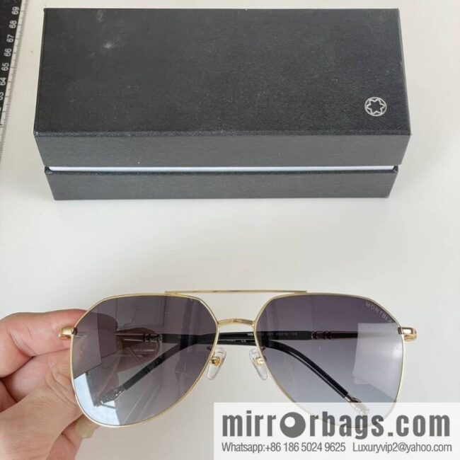 MONT BLANC Montblanc toad-shaped unisex sunglasses