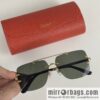 Cartier Frameless Personality Unisex Sunglasses