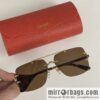 Cartier Frameless Personality Unisex Sunglasses