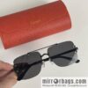Cartier Frameless Personality Unisex Sunglasses