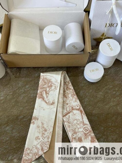 Dior twilly Sauvage Zooey print headband