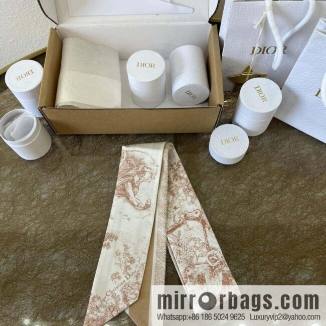 Dior twilly Sauvage Zooey print headband