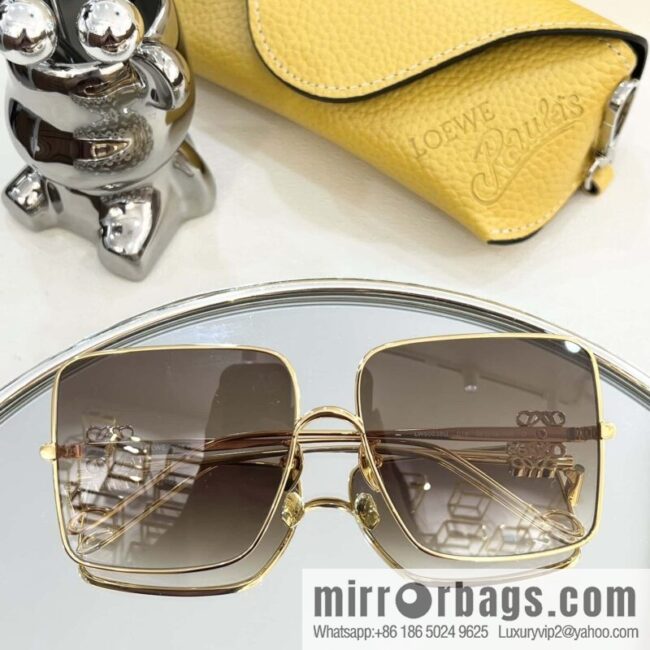 LOEWE Square Unisex Sunglasses