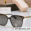 Chanel double C logo decorative women\'s sunglasses