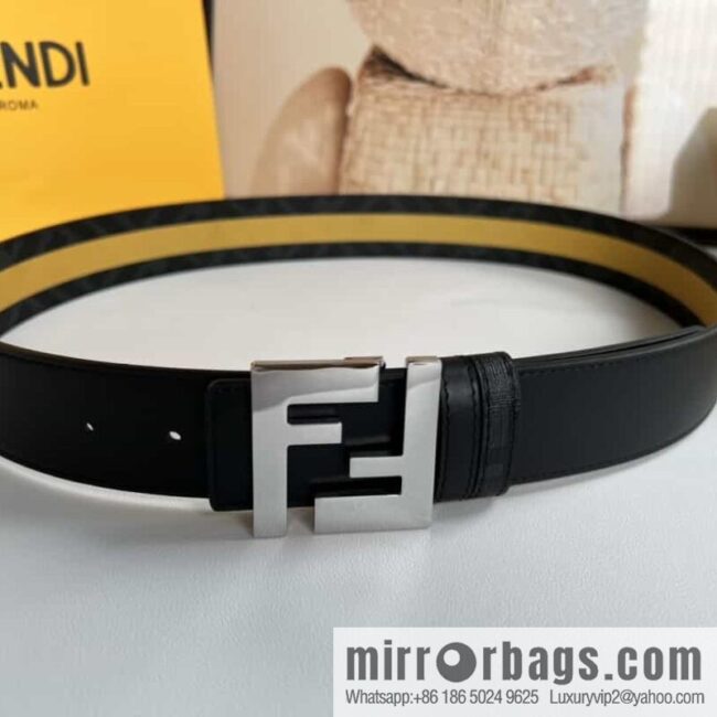wsxc1681215179199_0-800x800v4tzemzbo1h42073_20250629230827.jpg FENDI\'s latest extraordinary creative gradual change printing dark blue double FF cowhide belt 4.0cm