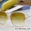 GUCCI Gucci\'s new retro gold silk simple sunglasses