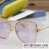 GUCCI Gucci\'s new retro gold silk simple sunglasses