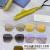 GUCCI Gucci\'s new retro gold silk simple sunglasses