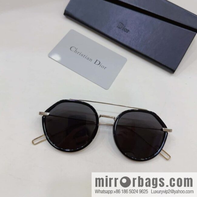 Dior Round Frame Women\'s Sunglasses