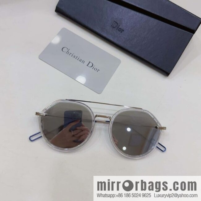Dior Round Frame Women\'s Sunglasses