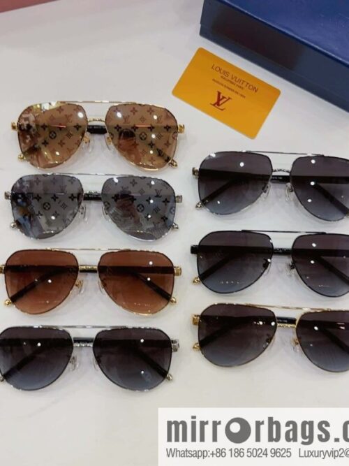 wsxc1681307647753_8-800x800uxjydrrizt333999_20250626033222.jpg LV Louis Vuitton Men\'s Oval Frame Sunglasses Sunglasses