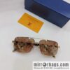 LV Louis Vuitton Men\'s Square Sunglasses