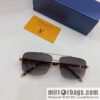 LV Louis Vuitton Men\'s Square Sunglasses
