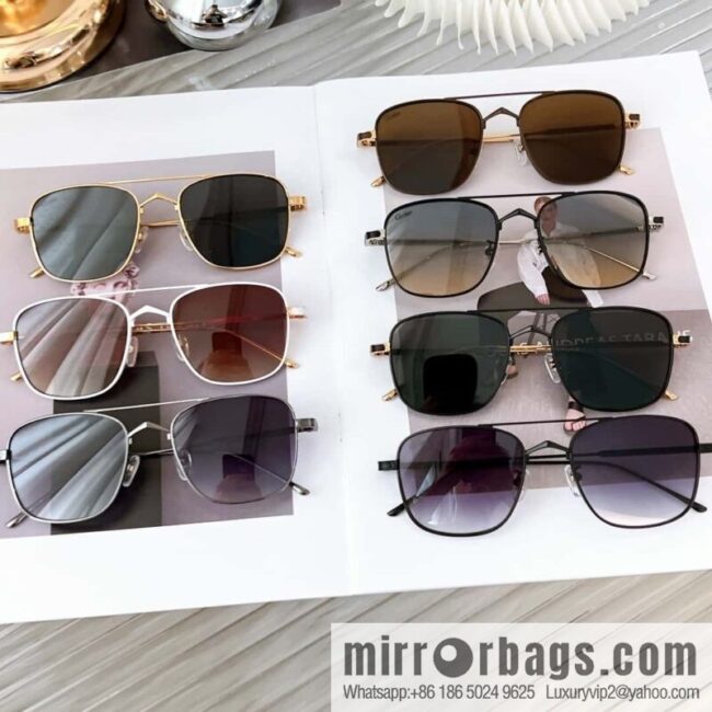 Cartier Metal Box Unisex Sunglasses