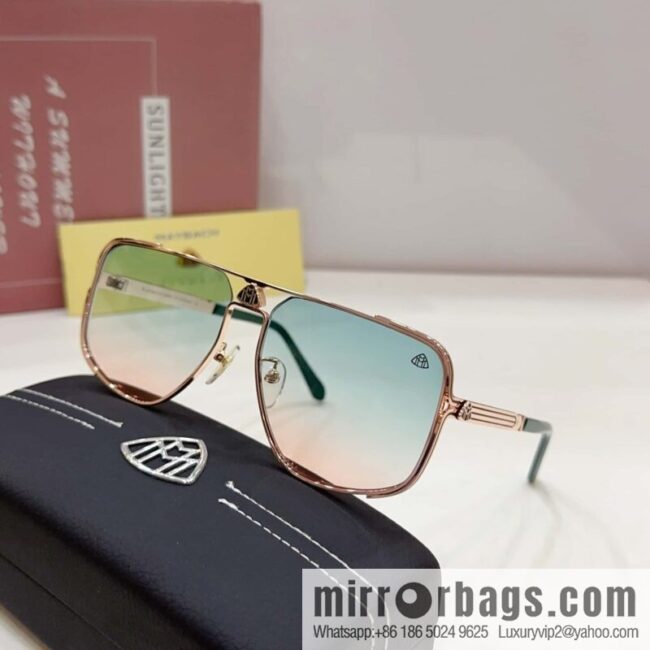 Maybach square men\'s sunglasses