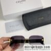 CELINE Arc de Triomphe rimless sunglasses