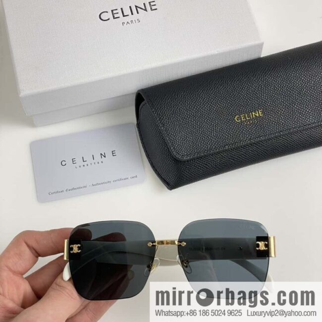 CELINE Arc de Triomphe rimless sunglasses