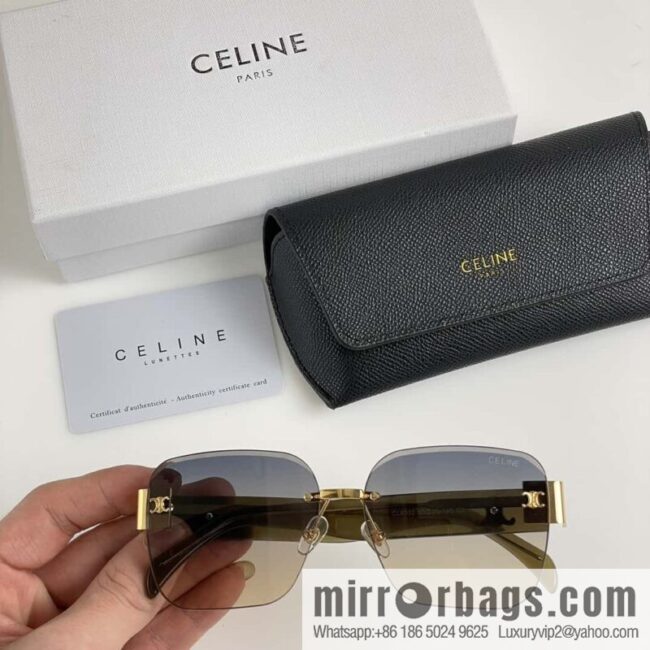 CELINE Arc de Triomphe rimless sunglasses