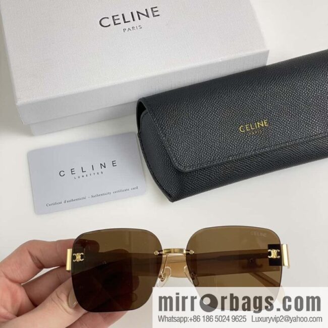 CELINE Arc de Triomphe rimless sunglasses