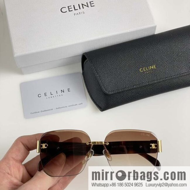 CELINE Arc de Triomphe rimless sunglasses