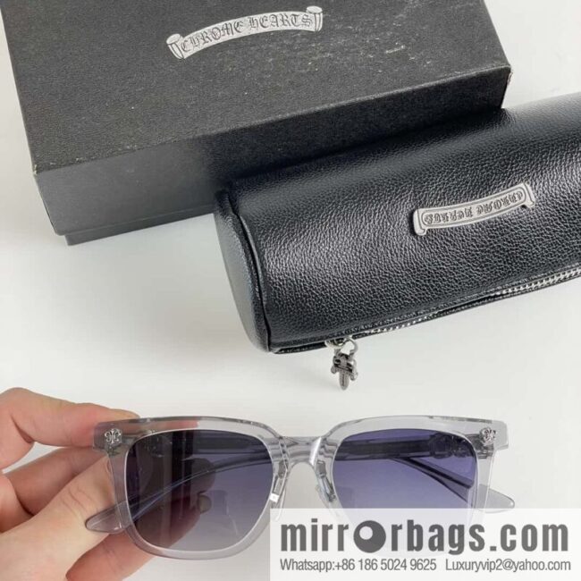 CHROME HEART three-dimensional LOGO unisex sunglasses
