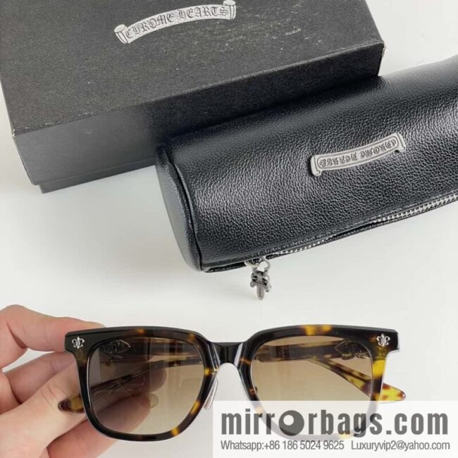 CHROME HEART three-dimensional LOGO unisex sunglasses