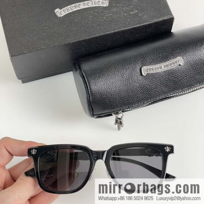 CHROME HEART three-dimensional LOGO unisex sunglasses