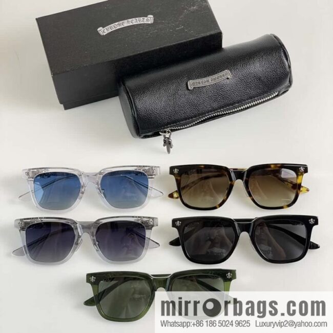 CHROME HEART three-dimensional LOGO unisex sunglasses