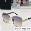 PRADA Metal Frame Unisex Sunglasses