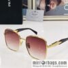 PRADA Metal Frame Unisex Sunglasses