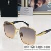 PRADA Metal Frame Unisex Sunglasses