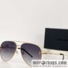 SAINT LAURENT Saint Laurent toad-shaped unisex sunglasses