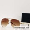 SAINT LAURENT Saint Laurent toad-shaped unisex sunglasses