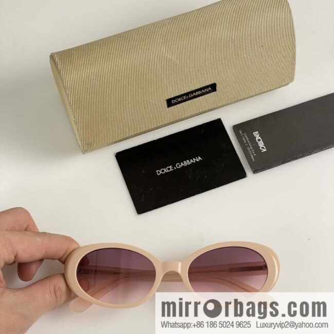 DOLCE & GABBANA Dolce & Gabbana small oval sunglasses