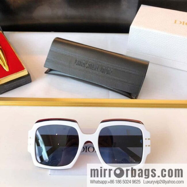 Dior large frame unisex sunglasses
