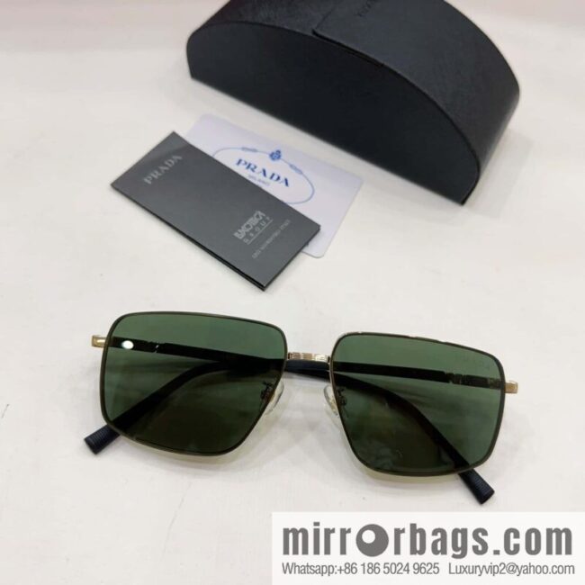 Prada Men\'s Square Sunglasses