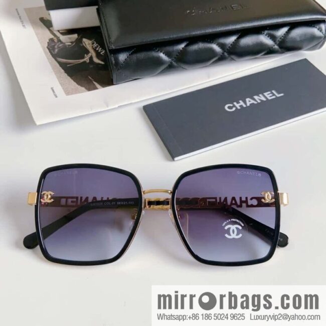 Chanel square women\'s sunglasses