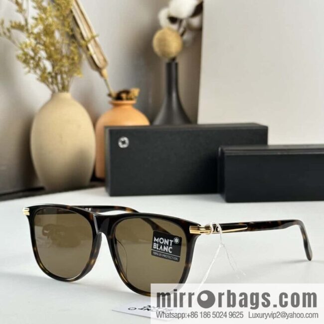 MONTBLANC Montblanc square unisex sunglasses