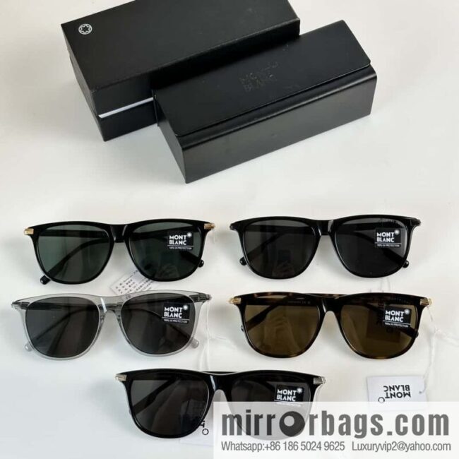 MONTBLANC Montblanc square unisex sunglasses