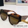 BVLGARI Unique temple Unisex sunglasses